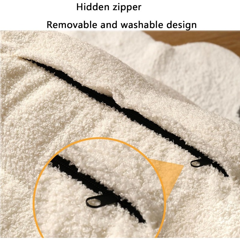 Sofá sofá bonito com bolso para crianças, poltrona Sherpa para crianças, bebê e criança, quarto e sala de jogos, presentes para meninos e meninas