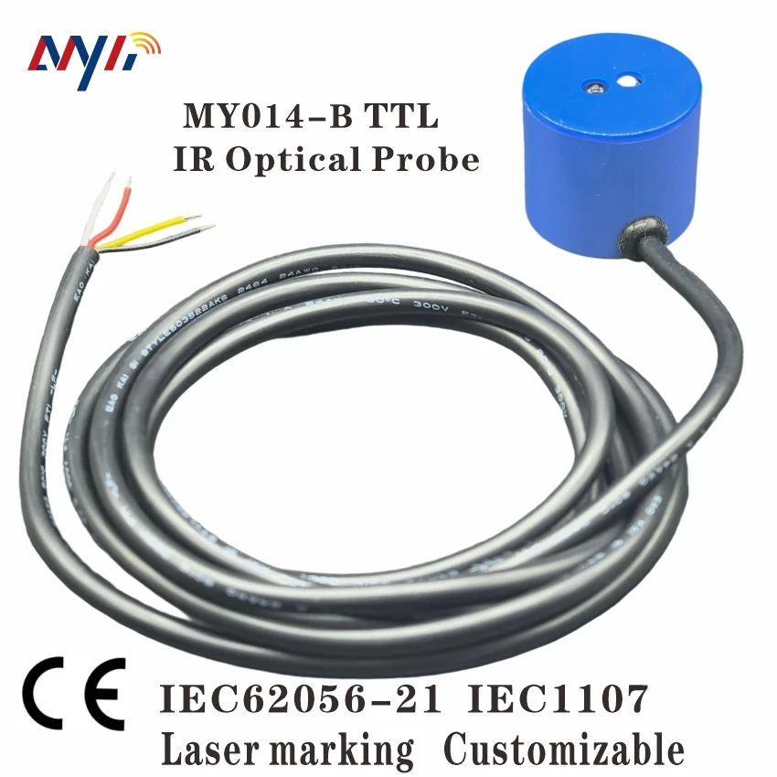 TTL к ИК ближний инфракрасный оптический адаптер для счетчика кВтч IEC62056 DLMS STS счетчик газа счетчик воды считывание