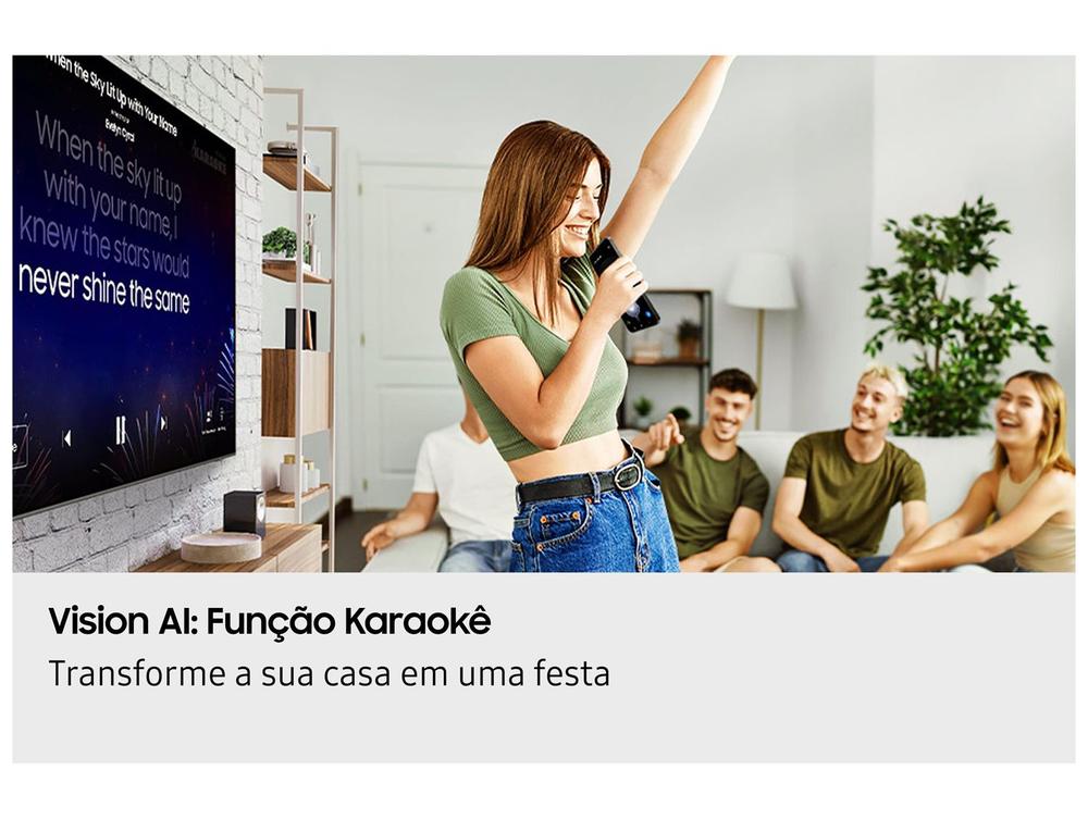 Smart TV 50" Samsung 4K QLED QN50Q7FAAGXZD Tizen Q4 AI 3 HDMI