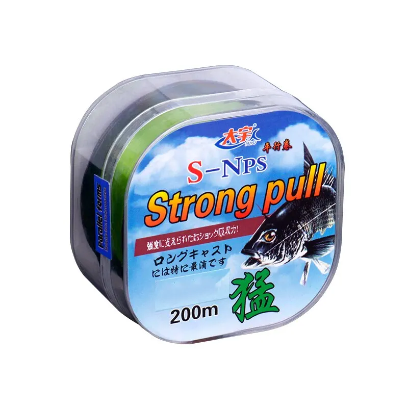 200M Super Forte Linea di Pesca Giappone Durevole Monofilamento Nylon Linea di Pesca Mare/Acqua Dolce Linea Principale Leader Filo di Pesca 2-33LB