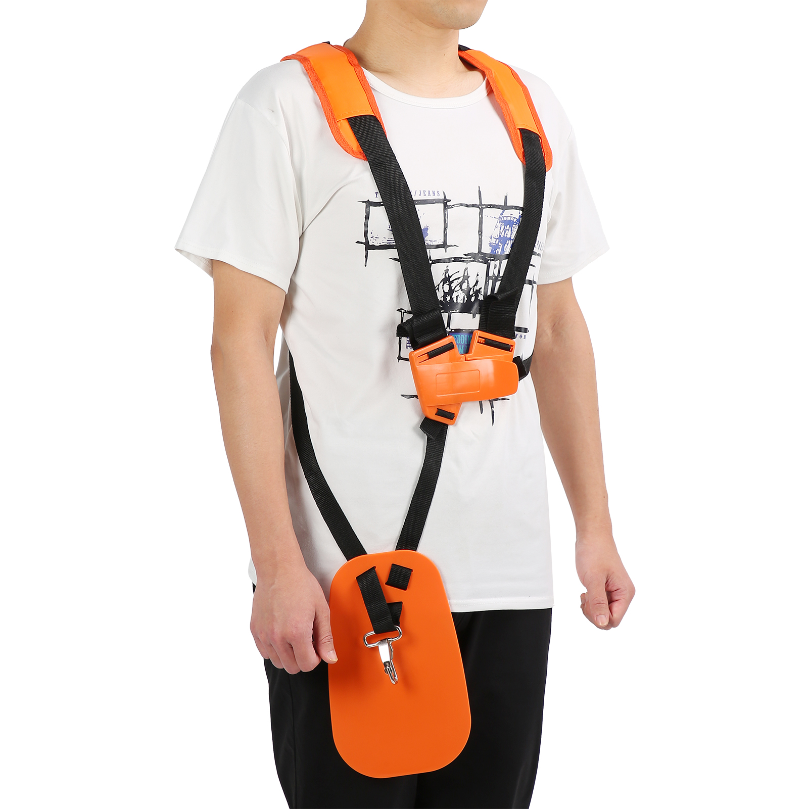 Bosmaaier Riem Trimmer Schouderriem Grasmaaier Harnas Riem Dubbele Schouder Nylon Riem Voor Bosmaaier Strimmer Harnas