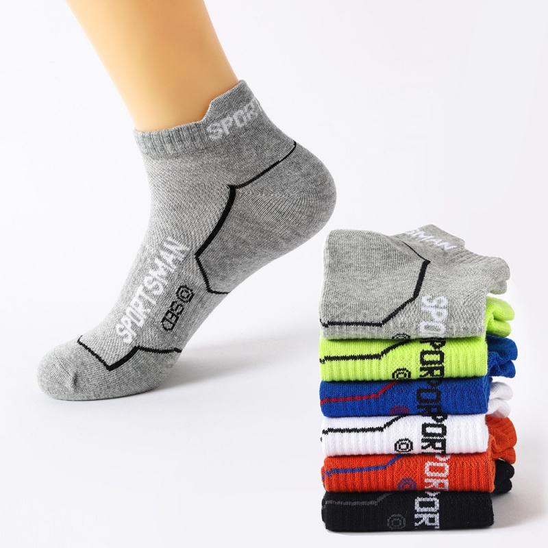 3/10 Pairs High Quality Men Ankle Socks Breathable Cotton Sports Socks Mesh Casual Athletic Summer Thin Cut Short Sokken