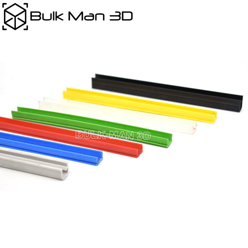 Couvercle de fente rigide de 8mm, 10 pièces/lot, support de panneau d'étanchéité plat de 1000mm de longueur pour profil en aluminium ue série 30/40