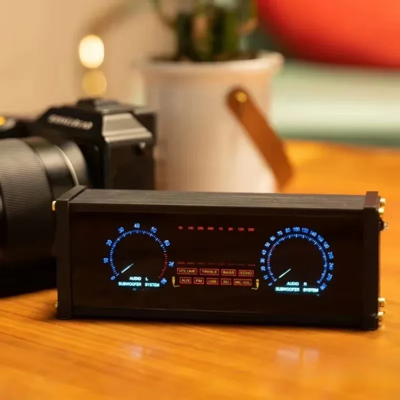 NEW Bluetooth Voice Control Pickup Rhythm Lights Music Spectrum LED RGB Car Atmosphere Audio
