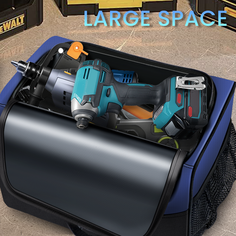 AIRAJ Multifunctionele gereedschapstas Multi-zakken Grote capaciteit Oxford-doek Waterdichte draagbare gereedschapsorganizer Elektriciengereedschap