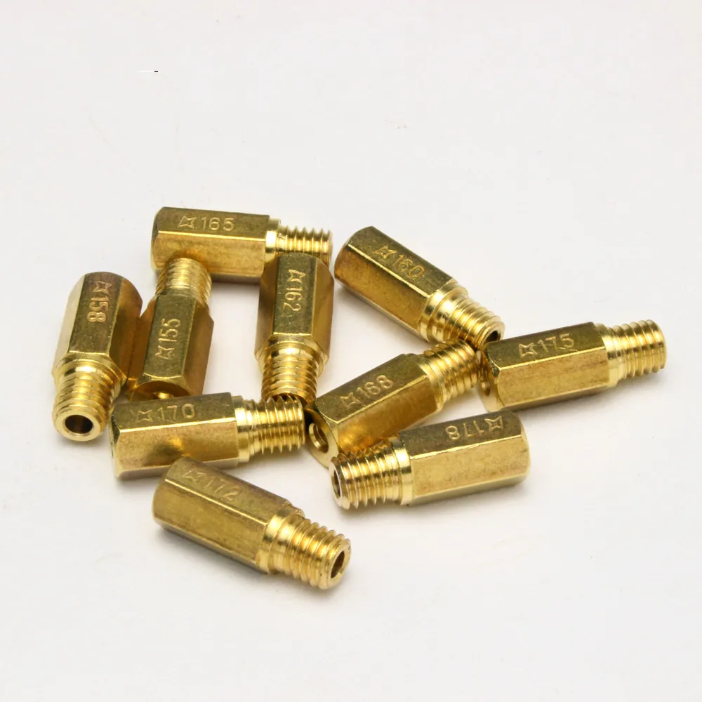 10 Chiếc PWK PWM Phản Lực Xe Máy Bộ Chế Hòa Khí Chính Máy Bay Phản Lực Chậm Phi Công Máy Bay Phản Lực Cho Keihin OKO CVK NSR KSR Carb Bộ bật Lửa Đầu Vòi Carburador