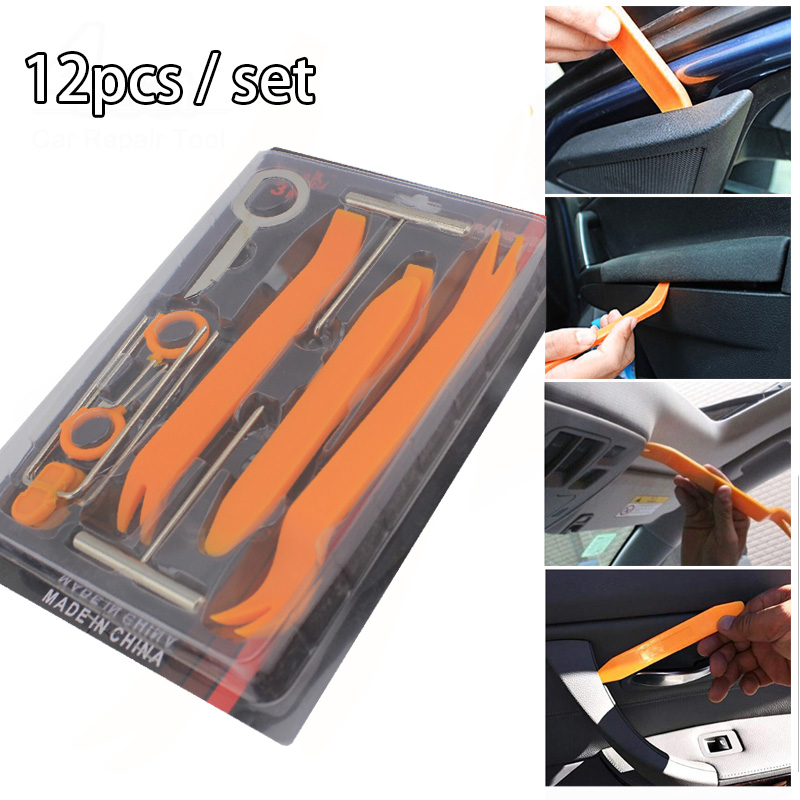 Mehrere Auto Hand Werkzeug Auto Audio Demontage Werkzeug Kunststoff Hebeln Bar Tür Panel Demontage Hebeln Panel Innen Clip Rocker Brecheisen