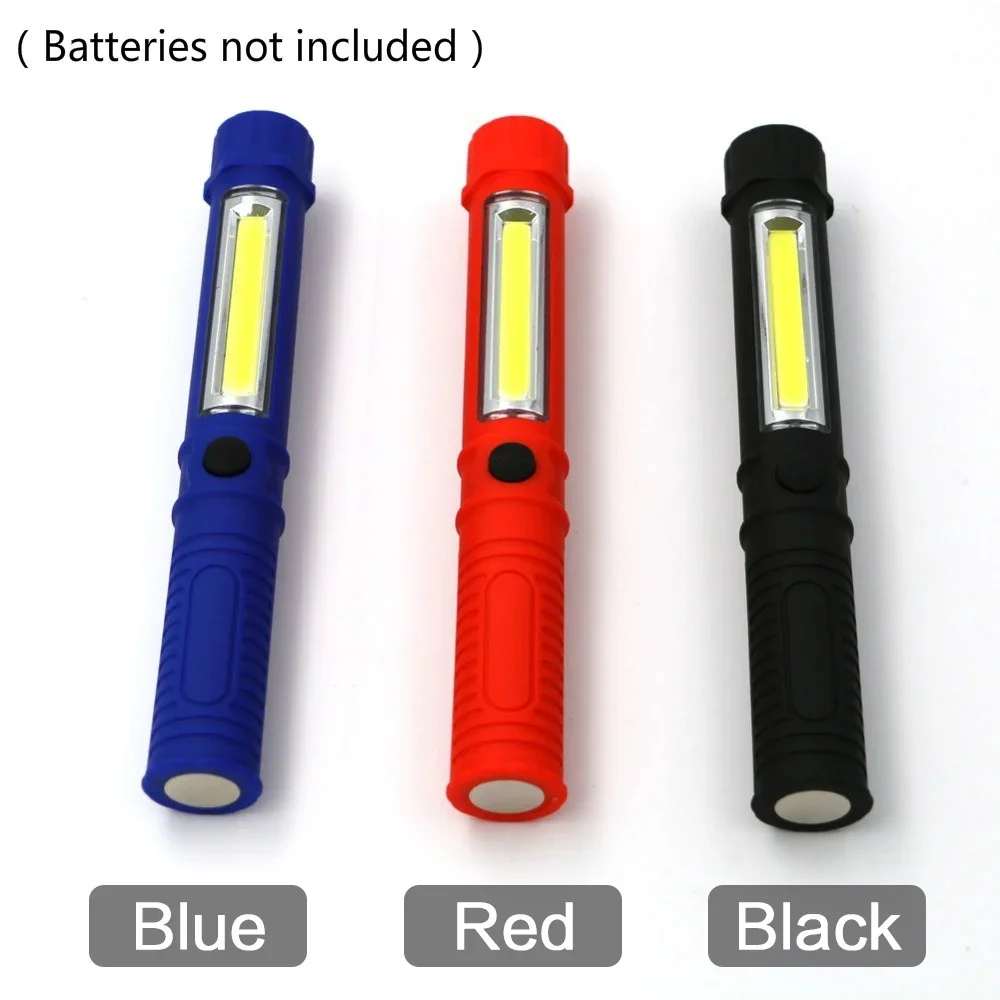 มัลติฟังก์ชั่น COB LED Mini ปากกาทํางานตรวจสอบไฟฉาย LED Stonego ไฟฉายด้านล่างแม่เหล็กและคลิป