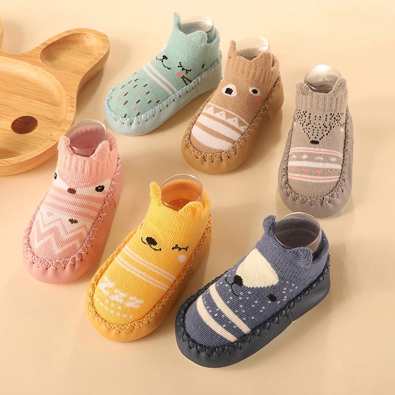 Baby Socken Schuhe Kleinkind Farbe Passenden Nette Kinder Jungen Schuhe Puppe Weichen Sohlen Kind Boden Sneaker Kleinkind Mädchen Erste Wanderer