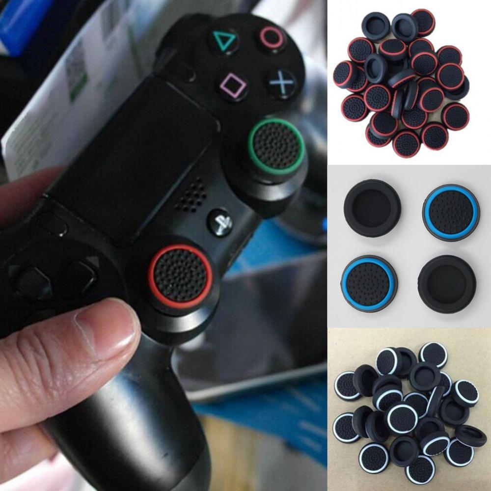NEW 4Pcs Set Controller Thumb Silicone Stick Grip Cap Cover for PlayStation5 PS5 PS4 PS3 PS2 ONE