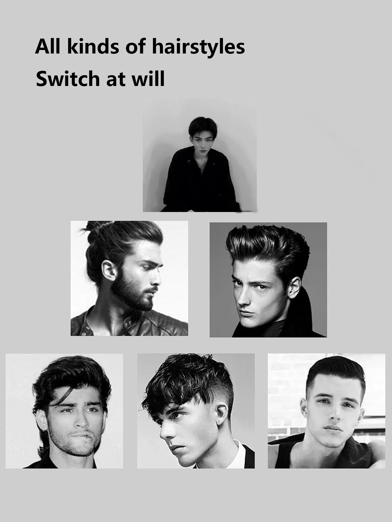 6 ชิ้นแอฟริกันจัดแต่งทรงผมหวีผมหวีแต่งหน้ามืออาชีพน้ํามันหวีผมช่างทําผมช่างทําผมพิเศษสําหรับวิกผมจริง