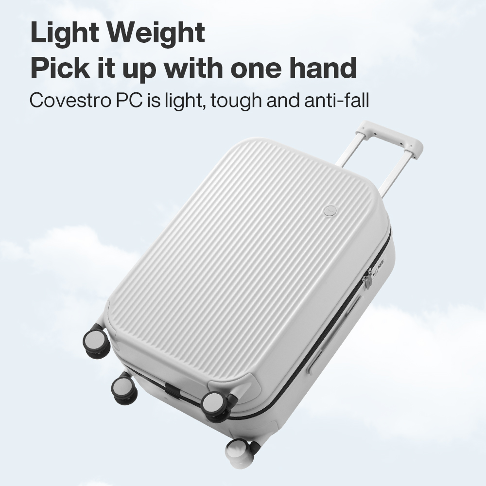 Mixi ลายกระเป๋าเดินทาง 20 นิ้วขนาดห้องโดยสารกระเป๋าเดินทางน้ําหนักเบากระเป๋าถือ Rolling ล้อ PC กระเป๋าเดินทาง 24 26 นิ้ว M9273