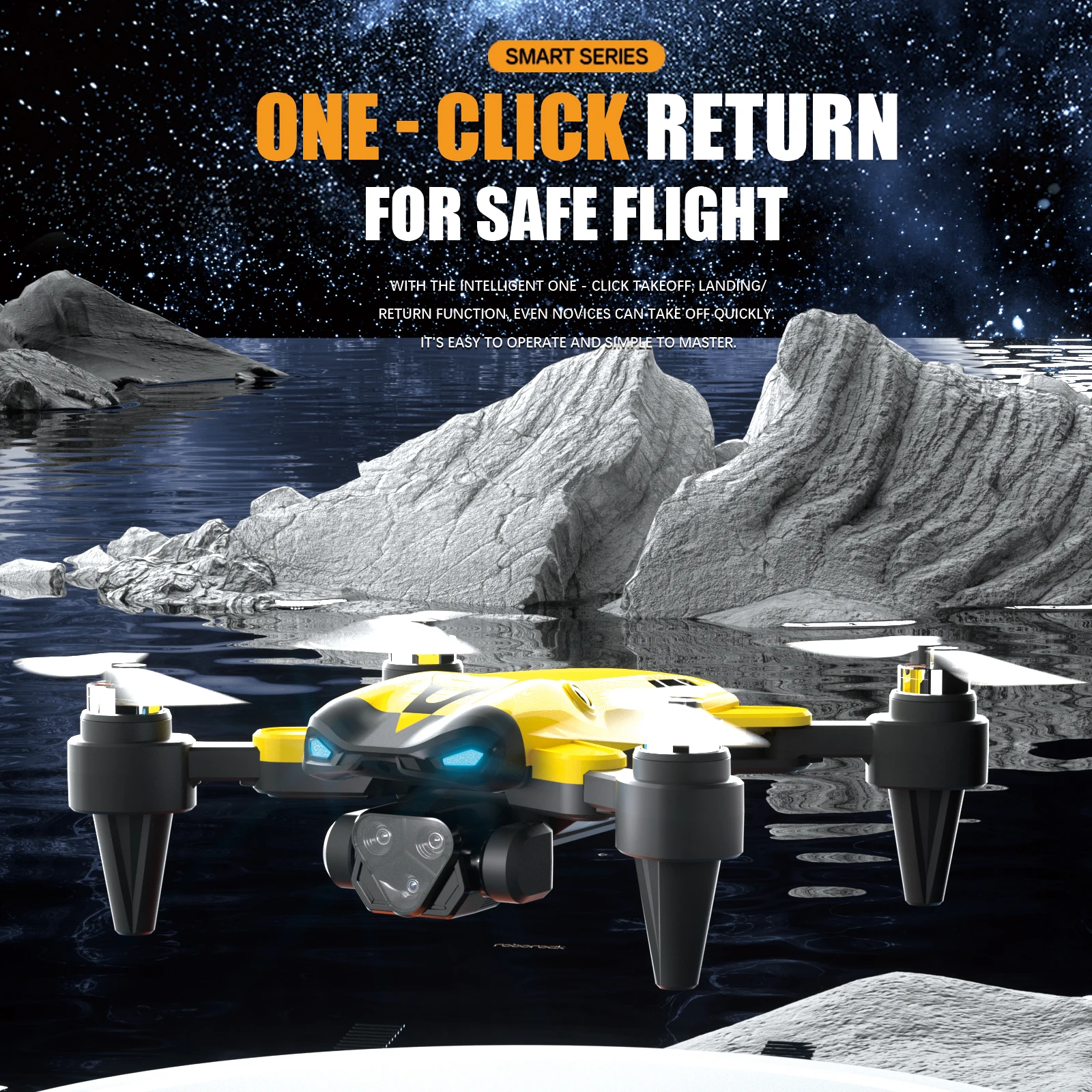 M5 drone profissional 8k com grande angular, três câmeras para evitar obstáculos, gps 5g, posicionamento de fluxo óptico, quadricóptero rc sem escova