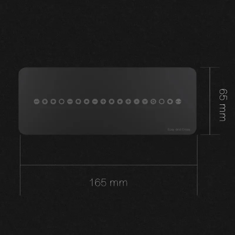 Magnetic Memory Plate Mat for Wowstick Screws - For Electric & Magnetic Screws, 1FS, 1P+, 1F+ Kits with Stickers