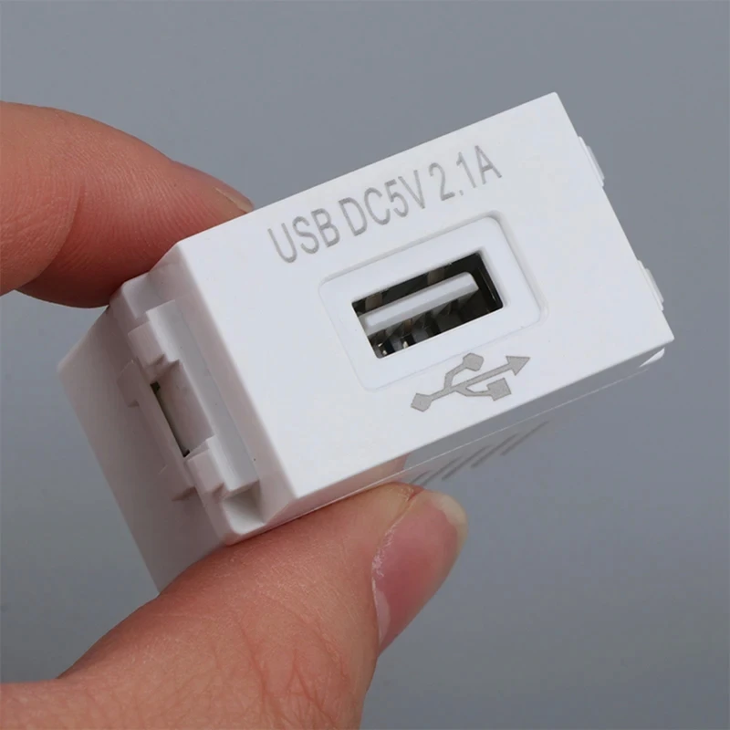 Mobile Phone Charging Panel USB Power Module 220V Socket 5V Transformer 2.1A USB Charging Power Socket Switching Adapter