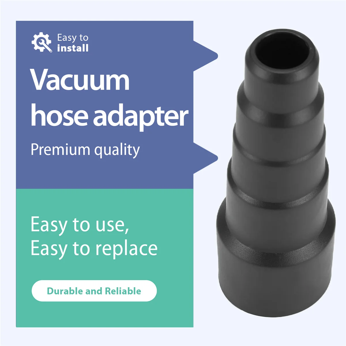 BABQ Universal Vacuum Hose Adapter Hose Accessories Adaptor Connector Five-Layer Adapter of 18-50mm