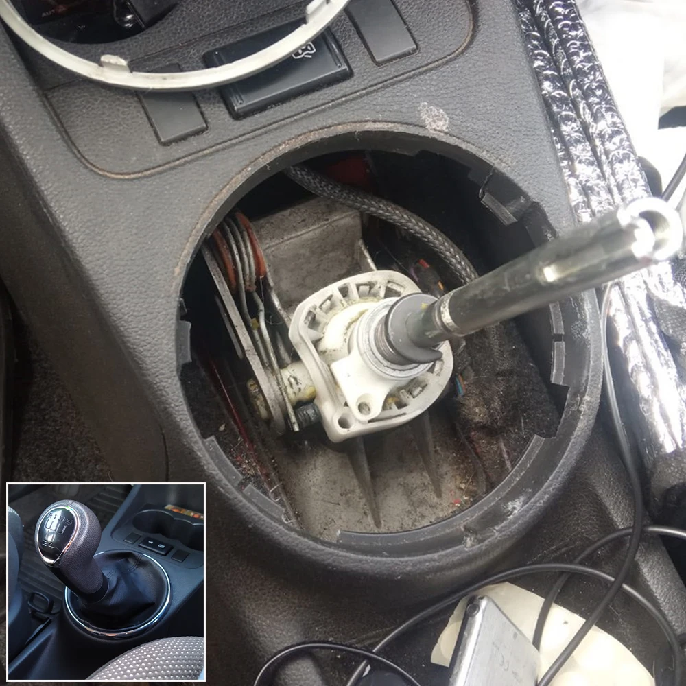 For Seat Ibiza MK3 MK4 6L 6J 2002 2003 2004 2005 - 2018 Gear Shift Lever Selector GearBox Socket Bush Shell Spring Bearing kit