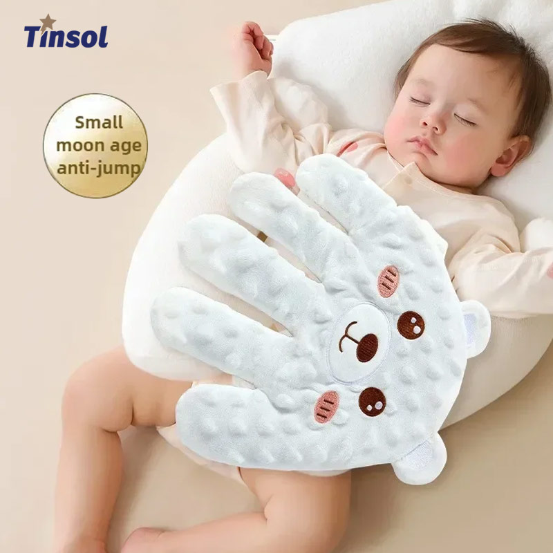 TINSOL Newborn Baby Sleep Aid Palm Pillow Baby Soothing Palm Baby Sleep Aid Baby Calming Sleep Remote Control Toddler Palm