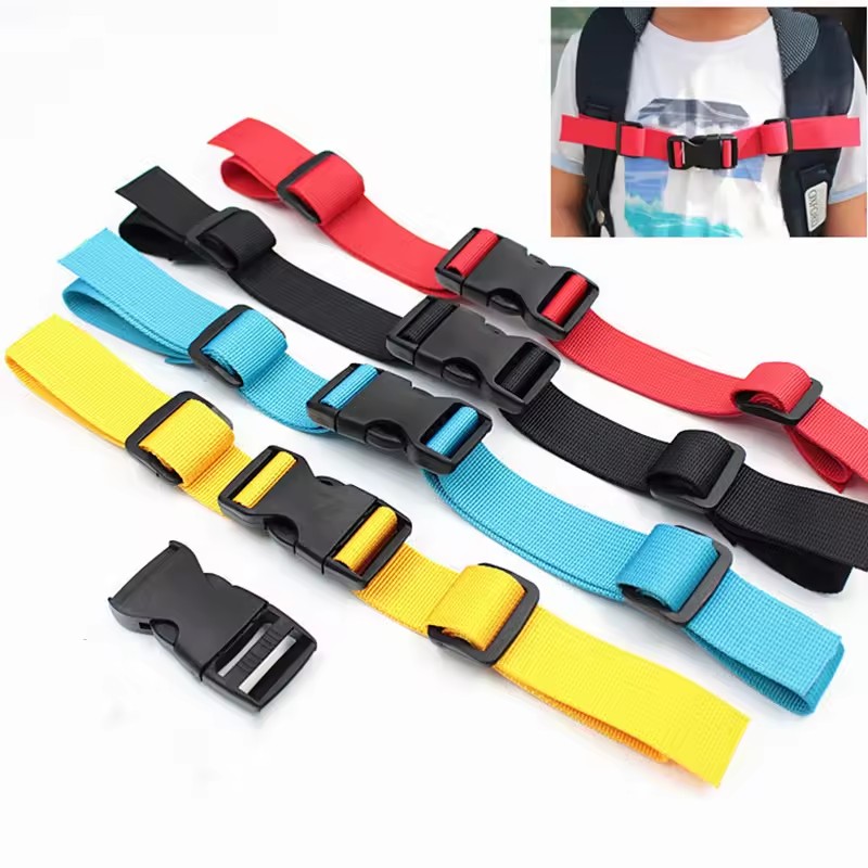 Mochila saco de peito cinta arnês alça de ombro ajustável para saco de acampamento ao ar livre sacos táticos correias acessórios para mochila