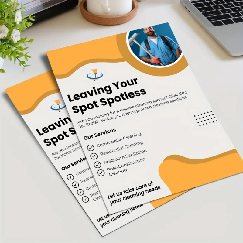 Customized flyers A4 A5, A6 size 150gms paper printed poster color Advertising Flyer poster double sided