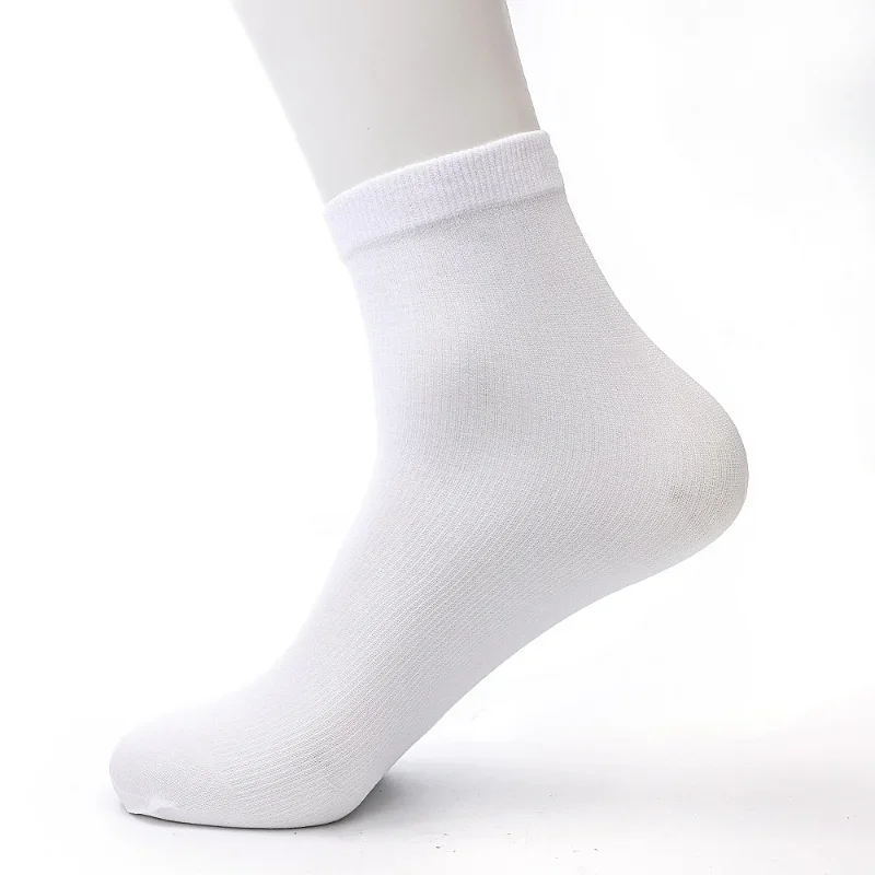 20 pares de calcetines de hombre calcetines cortos de fibra de bambú calcetines finos elásticos sedosos medias para hombre Primavera Verano otoño transpirable RootlessThin