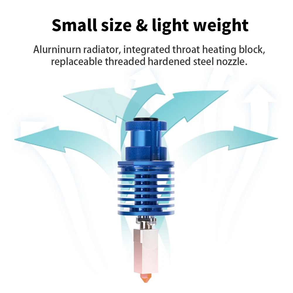 High Speed Print Head Upgrade V6 Hotend Kit For Ender 3/Ender 3 PRO/VORON 2.4 Hi-End Extruder J-head for Prusa Ender 3 V2/CR10