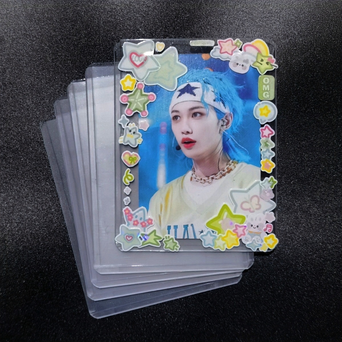 Utalo 1 〜 50 個 35PT クリアホワイトカードホルダーカードスリーブ卸売 KPOP フォトカードトレーディング供給垂直水平トップローダー