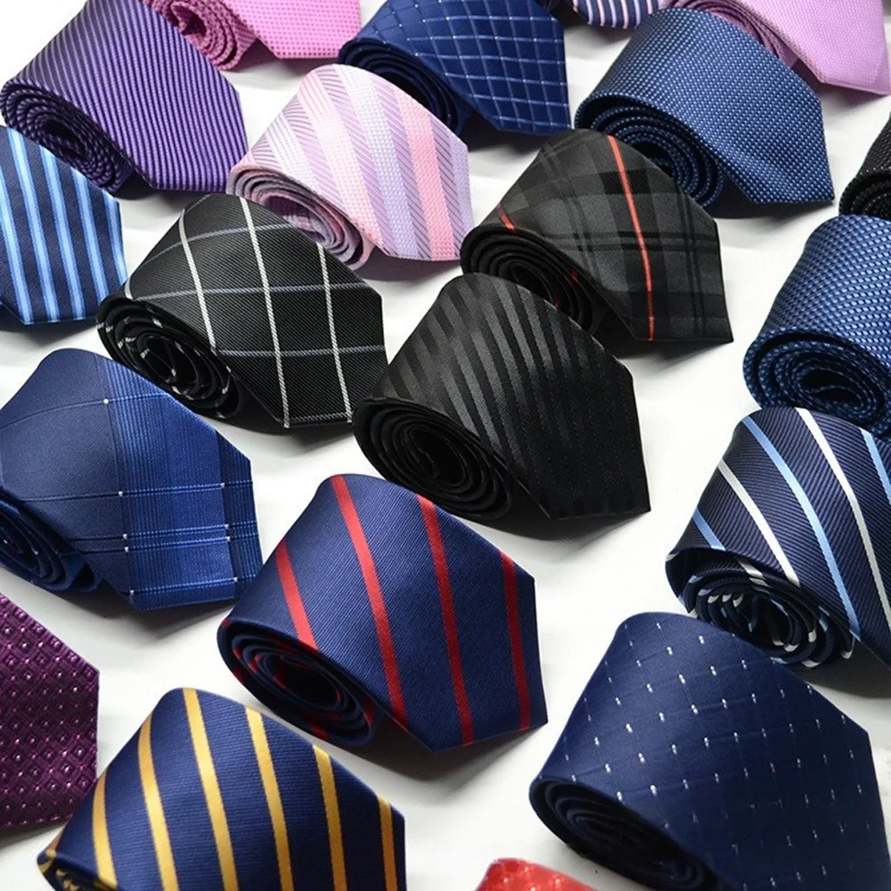 Corbata clásica a rayas para hombre, corbata Formal de negocios para boda, 8cm, azul, negro, rosa, rojo, corbatas, accesorios de vestido de camisa a la moda