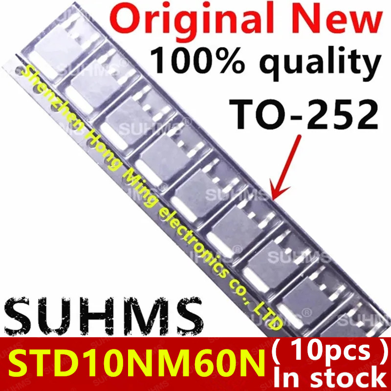 (10 Stück) Neues 10NM60N STD10NM60N
