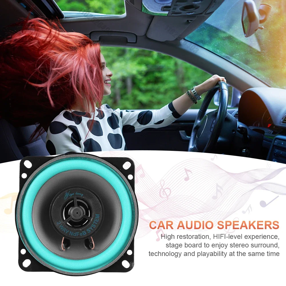 4/5/6 Inch Auto Speakers 100W/160W Max Universele Hifi Coaxiale Subwoofer Auto Audio Muziek Stereo Full Range Frequentie Auto Speakers