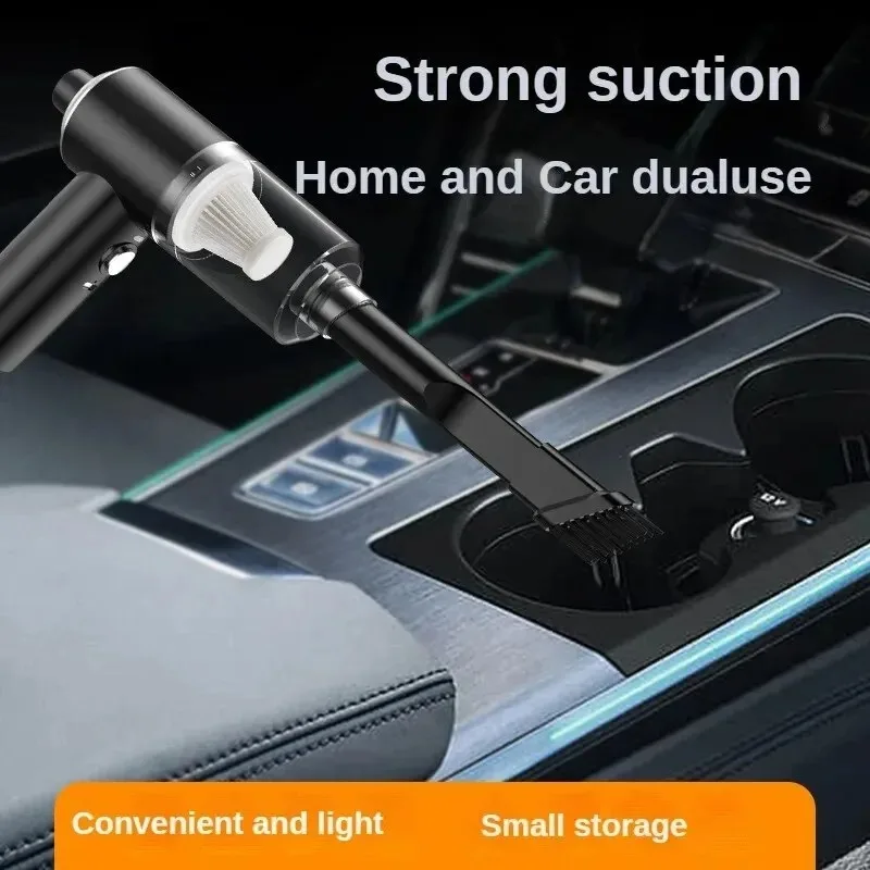 Aspirador de coche pequeño portátil para vehículos multiusos, bomba pequeña para el hogar, aspirador de mano para coche