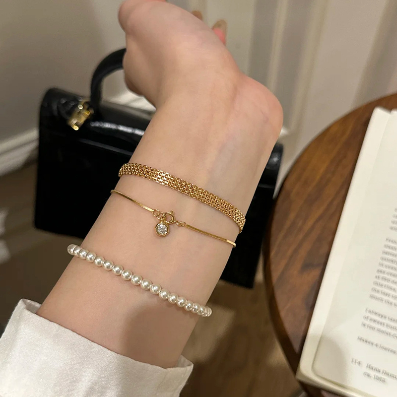 Nueva pulsera de plata de ley 925, pulsera encantadora de estilo Simple para mujer, regalo de fiesta de cumpleaños para amigos, joyería exquisita de moda