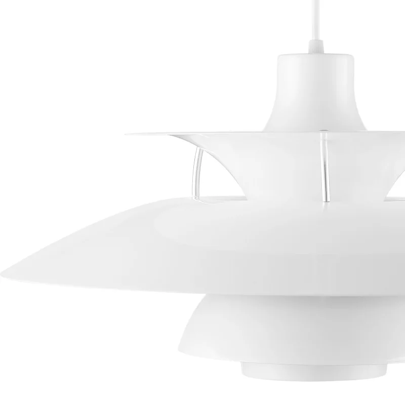 Luces creativas simples y modernas personalizables que iluminan el blanco