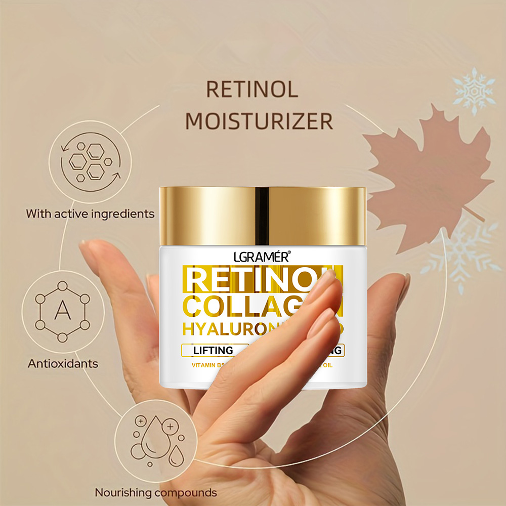Retinolo Anti Invecchiamento Crema Per Il Viso Idratante Rimozione Delle Rughe Collagene Acido Ialuronico Creme Per La Cura Della Pelle Cosmetico 3060ML