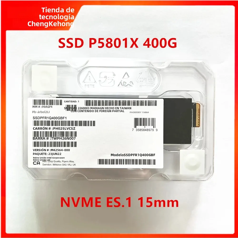 Nuevo Original para Intel OPTANE SSD P5801X 400G E1. Interfaz S Unidad de estado sólido de nivel empresarial SSDPFR1Q400GBF1