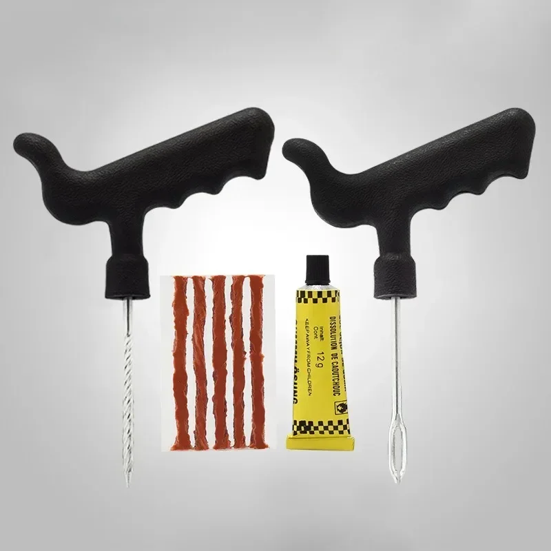 5-50 PC รถยางซ่อมชุดเครื่องมือแถบยางยางเจาะ Studding ปลั๊กรถจักรยานยนต์รถบรรทุกสูญญากาศยางซ่อมเครื่องมือ