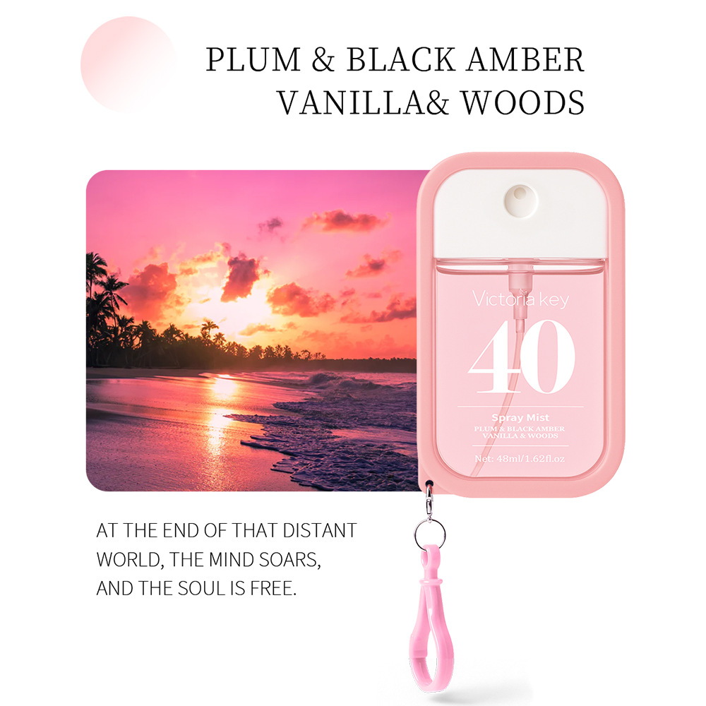 Perfume brasileiro digital spray perfume fragrância de longa duração perfume fresco feminino sem álcool pode ser carregado com