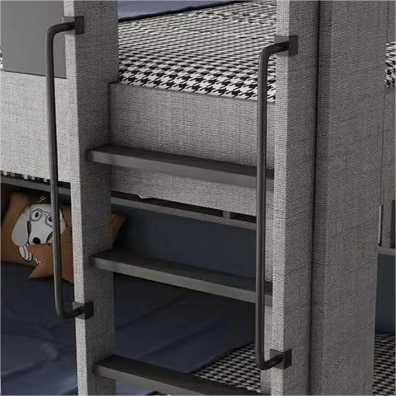 Valpreventie vangrail - Wandgemonteerde trapleuning en veiligheidsrail voor peuterbed |   Antisliphandgreep Zwarte lange korte beschermkap voor kinderen