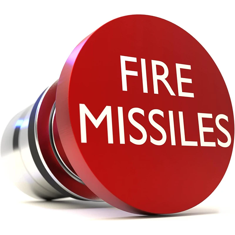 Fire Missiles-knop Sigarettenaansteker in de auto Geanodiseerd aluminium Universeel 12-volt vervangend accessoire Geschikt voor de meeste voertuigaansluitingen
