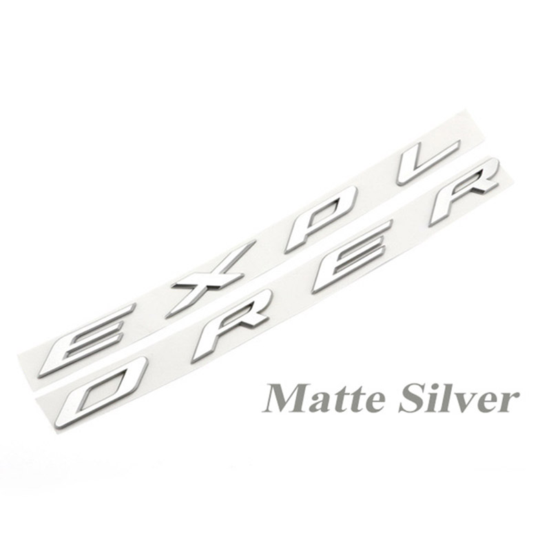 ABS 車のフロントフードエンブレムバッジボンネットロゴカバー文字ステッカーフォードエクスプローラー 2014 2015 2016 2017 2018 2019 アクセサリー