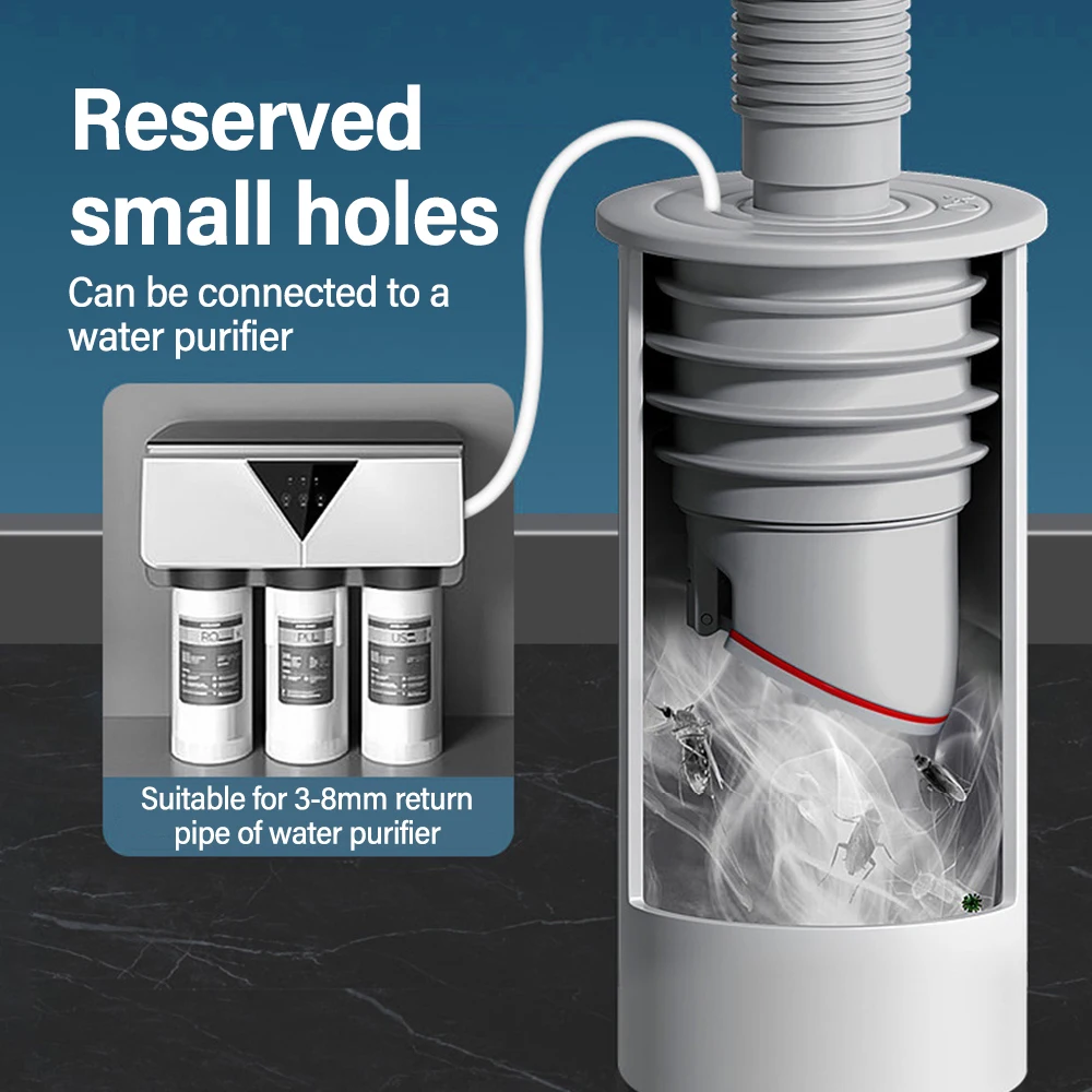 70-75mm Siliconen Drains Aanrecht Plug Rioolbuis Afdichtring Water Plug Afvoerputje Douche Stopper badkamer Accessoires