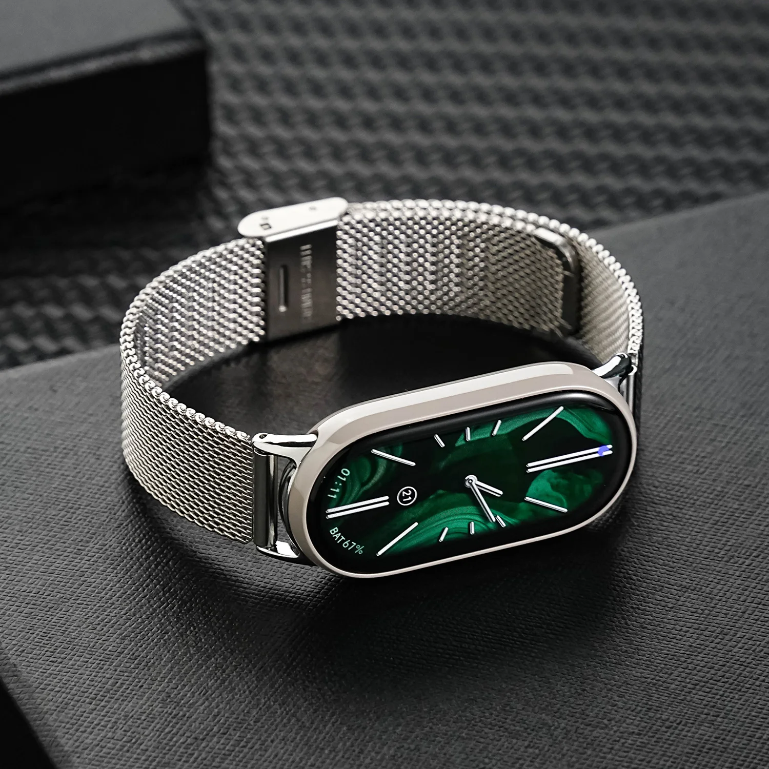Correa para Mi Band 9 10 8 7 6 5 pulsera milanesa de Metal Mi Band 9 pulsera para Mi Band 6 Mi Band 7 Correa para Xiaomi Miband 8 9