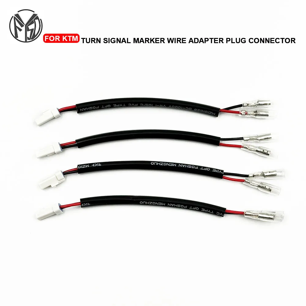 Turn Signal Cable Wire Connector For KTM 790 Duke Adventure 125 390 ADV 1290 Indicator Adapter Plug Super Wiring Harness