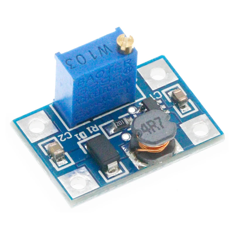 5 Chiếc MT3608 DC-DC Bước Lên Bộ Chuyển Đổi Tăng Áp Mô Đun Cung Cấp Năng Lượng Tăng Cường Bước Lên Ban Đầu Ra Tối Đa 28V 2A Cho Arduino Diy