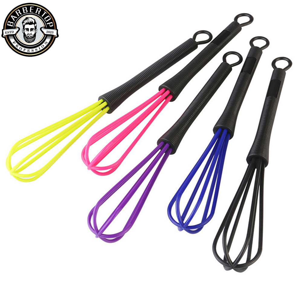 Crema de peluquería de plástico, mezcla de colores para el cabello, varilla agitadora, cepillo para teñir el cabello, herramientas de estilismo de salón, accesorios profesionales de peluquero