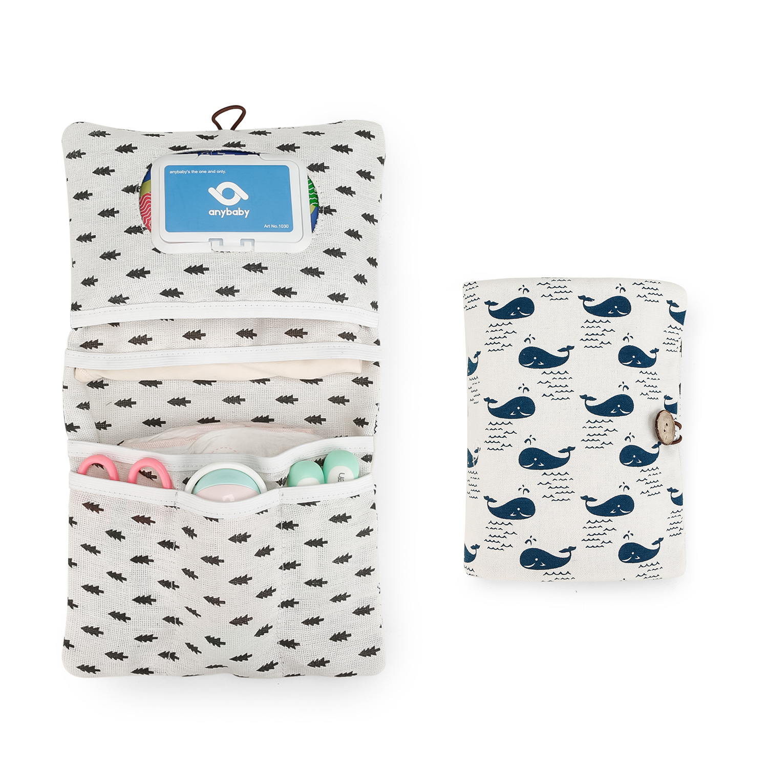 Saco de fraldas do bebê à prova dwaterproof água armazenamento reutilizável viagem itens do bebê organizador portátil fraldas caddy armazenamento bebês acessórios