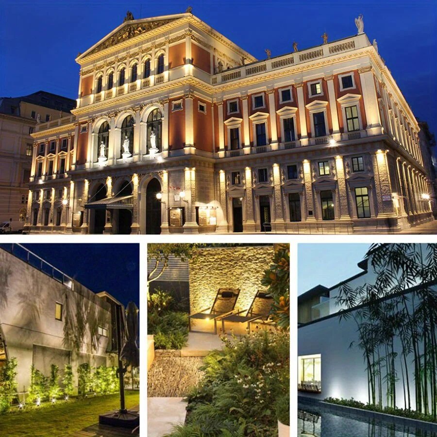 Projecteur LED imperméable conforme à la norme IP67, éclairage d'extérieur, idéal pour le jardin, 10/20/30/50/100/150W, AC 220V