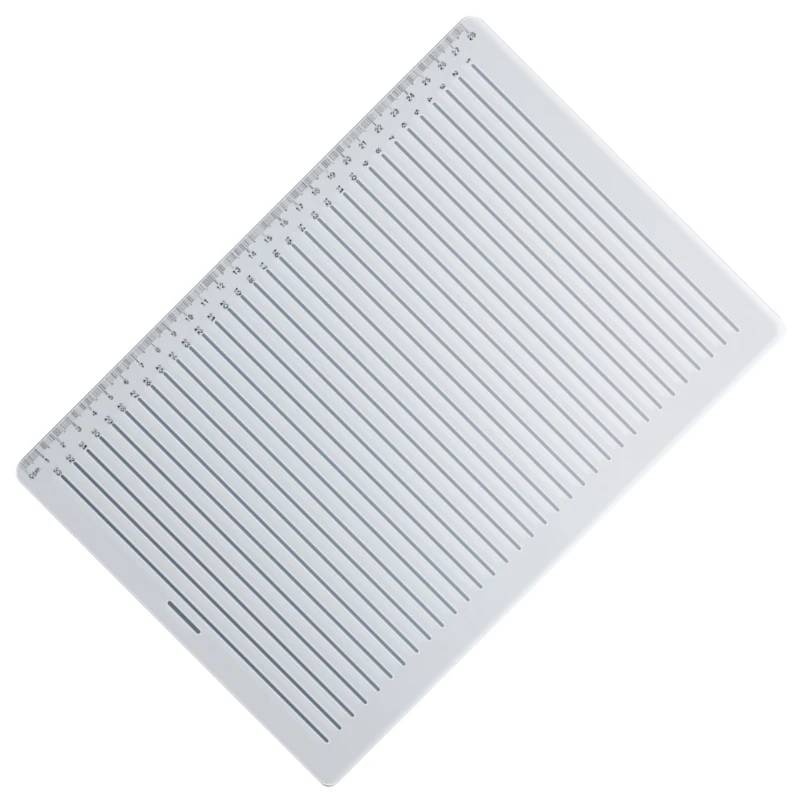 Straight Line Stencil Templates Line Drawing Stencil Lettering Guide Templates College Ruled Spacing 27/30/33 Line Scale