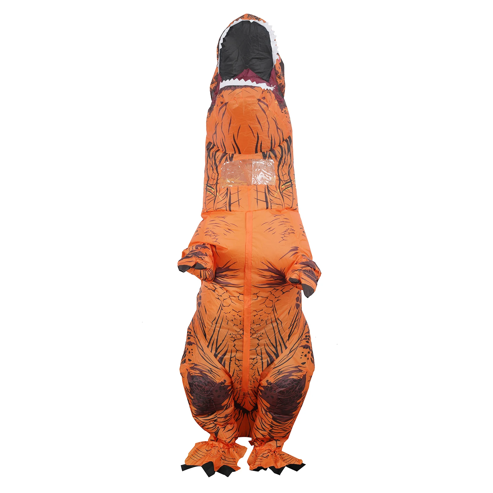ชุดไดโนเสาร์เป่าลมสำหรับขี่ T-Rex คอสตูมสำหรับผู้ใหญ่ชุดแฟนซีชุดปาร์ตี้มาสคอตวันฮาโลวีน