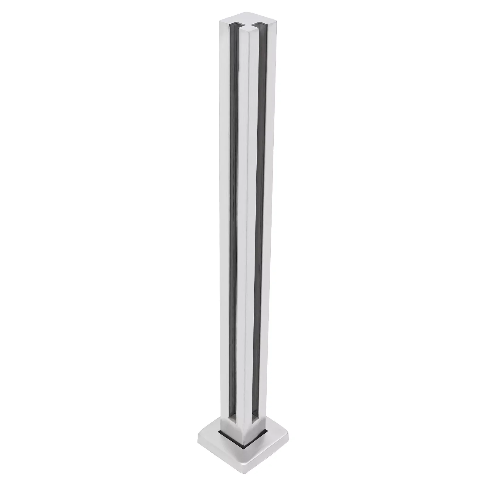 Glass Panel Post/ Railing Post 25.6 /35.8 , Balustrade for Balcony Deck Stairs